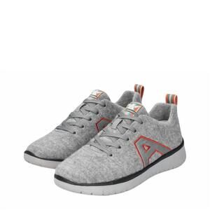 NEW ALLROUNDER women's la viva sneaker in light grey merino